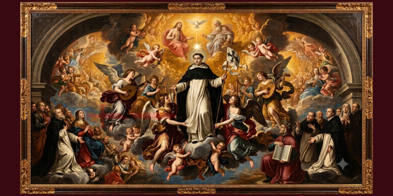 San Domenico descritto da Dante Alighieri